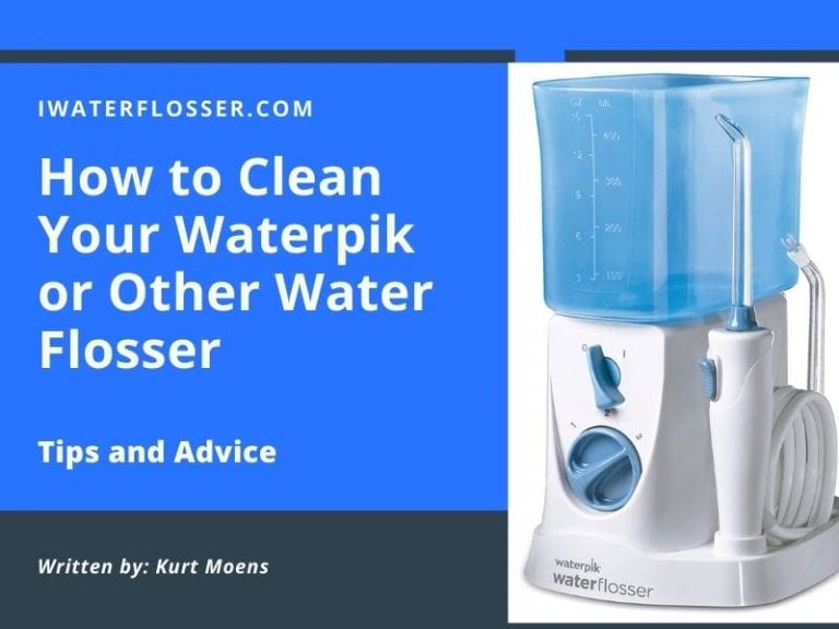 How To Clean Your Waterpik Or Other Water Flosser - Water Flosser